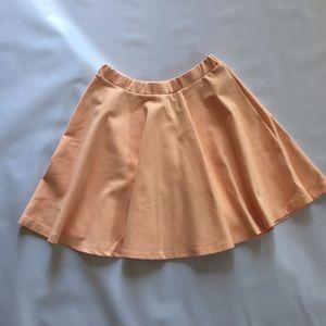 Peachy Pink Skater Skirt